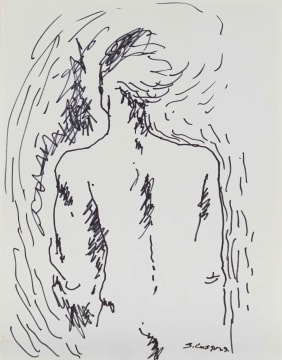 Sheila Cussons; Figure from Behind
