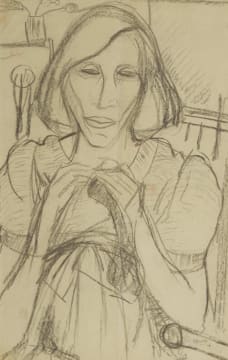 Alexis Preller; Study of a Woman