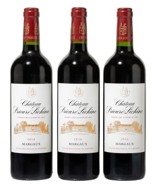 Prieuré-Lichine; Margaux; 2016; 3 (1 x 3); 750ml