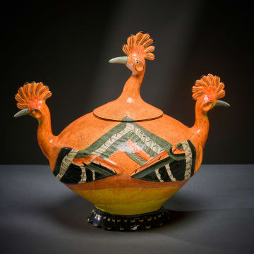 Ardmore Ceramic Studio; Bird tureen