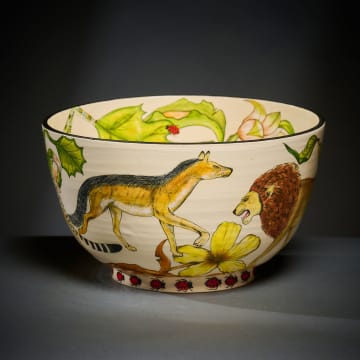Ardmore Ceramic Studio; Predator bowl
