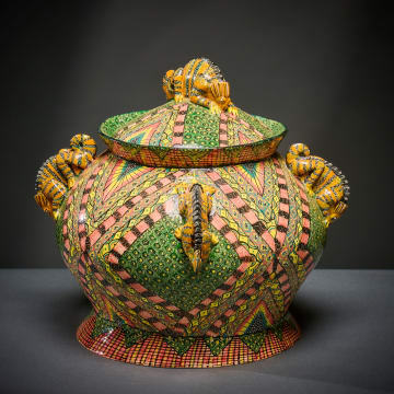 Ardmore Ceramic Studio; Chameleon tureen