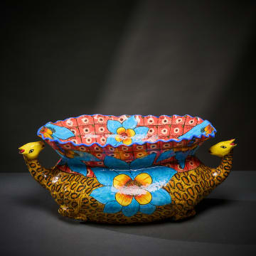 Ardmore Ceramic Studio; Giraffe bowl
