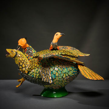 Ardmore Ceramic Studio; Fish eagle tureen