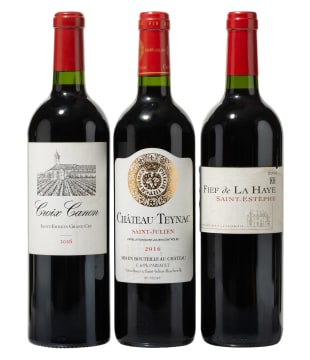 Bordeaux Collection; Fief de la Haye, Teynac, Croix Canon; 2016; 3 (1 x 3); 750ml
