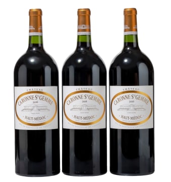 Caronne Ste Gemme; Haut-Medoc; 2016; 3 (1 x 3); 1500ml