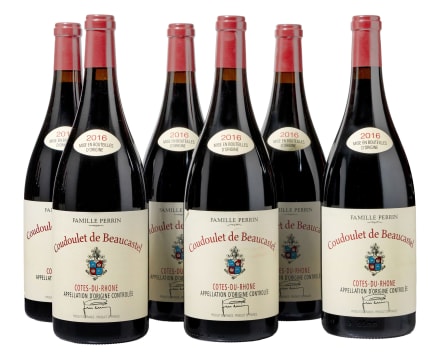 Coudoulet de Beaucastel; Côtes du Rhône; 2016; 6 (1 x 6); 1500ml