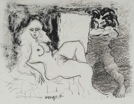 Braam Kruger; Studio Scene with Nude I