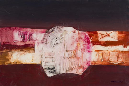 Trevor Coleman; Abstract Composition in Pink