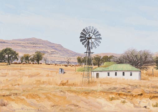 Sipho Ndlovu; Farmhouse near Fouriesburg
