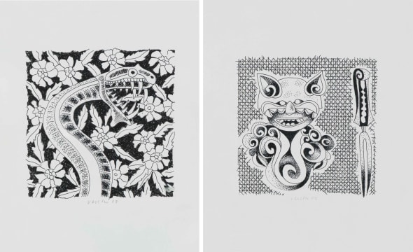 Andrew Verster; Mythological Creatures, two
