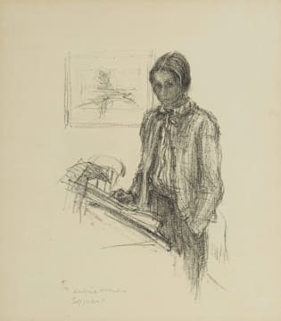 Katrine Harries; Self Portrait