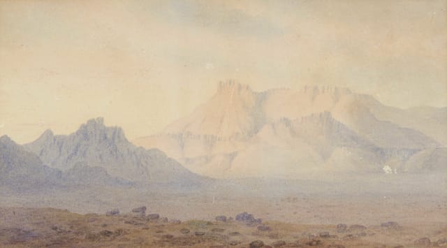 John William George; In the Karoo/Nieuweveld Mountain
