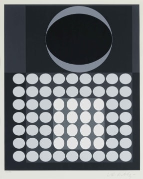Victor Vasarely; No VIII, Clarites series
