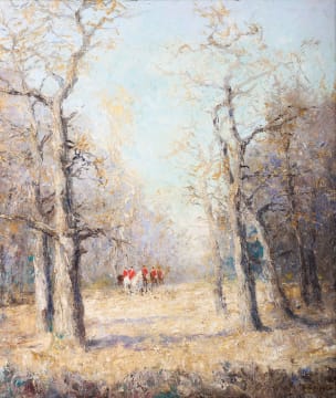 Otto Eduard Pippel; Hilali, Hunting Scene