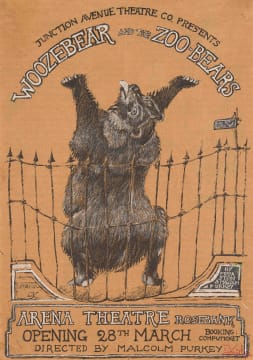 William Kentridge; Woozebear and the Zoo-Bears - Arena Theatre, Rosebank, Opening 28th March (S. 238)