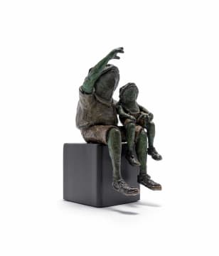 Carol Cauldwell; Frog (Star gazer)