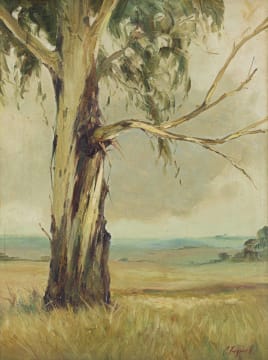 Christopher Tugwell; Tree in a Landscape