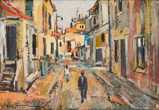 Don Madge; District Six Street Scene