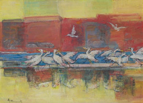 Alice Tennant; Geese Gathering