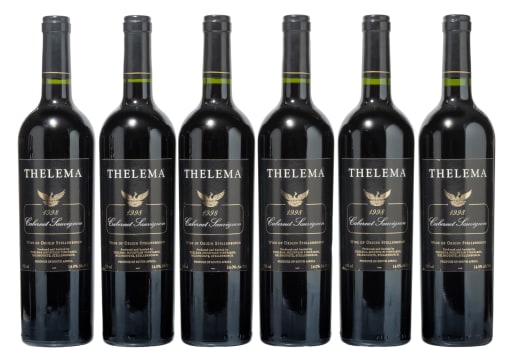 Thelema; Cabernet Sauvignon; 1998; 6 (1 x 6); 750ml