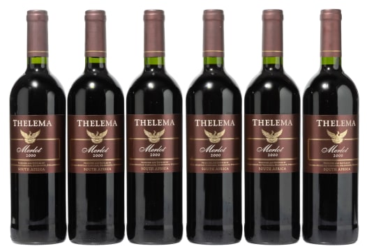 Thelema; Merlot; 2000; 6 (1 x 6); 750ml
