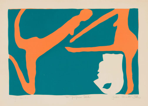 Walter Battiss; Dancers and Head of a Statue
