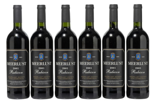 Meerlust; Rubicon; 2001; 6 (1 x 6); 750ml