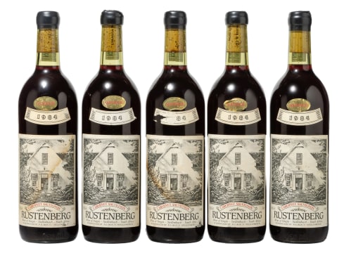 Rustenberg; Cabernet Sauvignon; 1984; 5 (1 x 5); 750ml