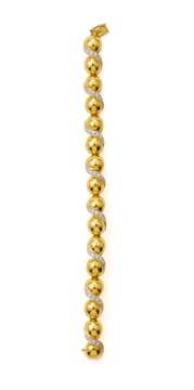 Domed link bracelet