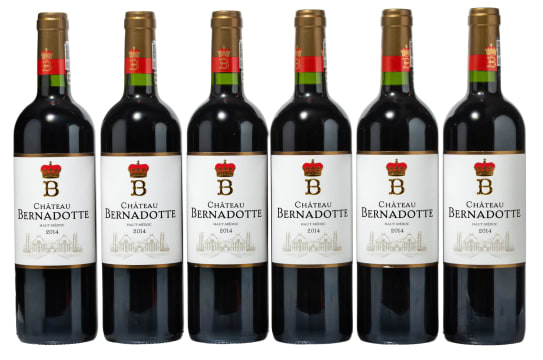 Bernadotte; Haut-Médoc; 2014; 6 (1 x 6); 750ml