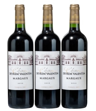 Deyrem Valentin; Margaux; 2010; 3 (1 x 3); 750ml