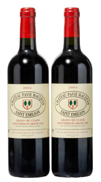 Pavie Macquin; Saint-Émilion; 2004; 2 (1 x 2); 750ml