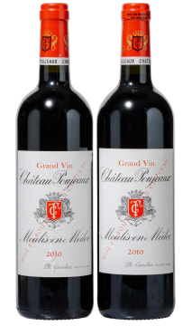 Poujeaux; Moulis; 2010; 2 (1 x 2); 750ml