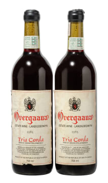 Overgaauw; Tria Corda; 1985; 2 (1 x 2); 750ml