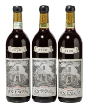 Rustenberg; Cabernet Sauvignon; 1988; 3 (1 x 3); 750ml