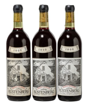 Rustenberg; Cabernet Sauvignon; 1988; 3 (1 x 3); 750ml