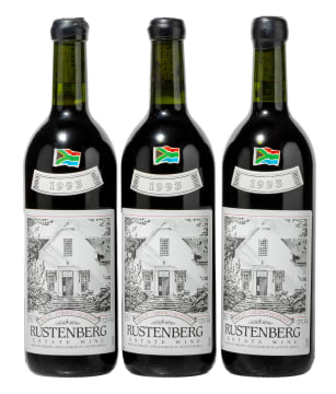 Rustenberg; Merlot Cabernet Sauvignon; 1993; 3 (1 x 3); 750ml