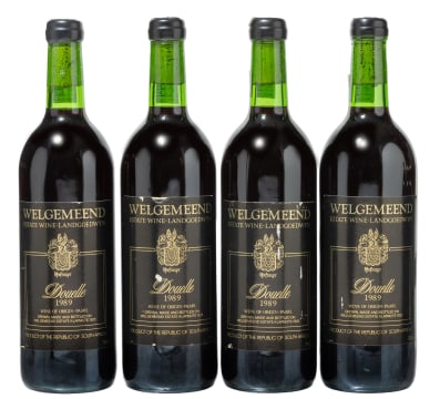 Welgemeend; Douelle Red; 1989; 4 (1 x 4); 750ml