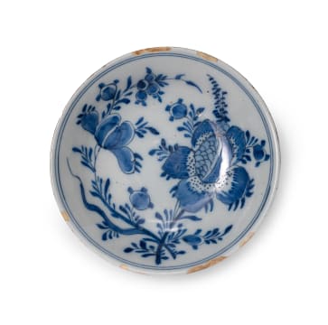 Delft bowl, c.18th century