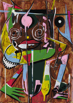 Blessing Ngobeni; In Between Self II