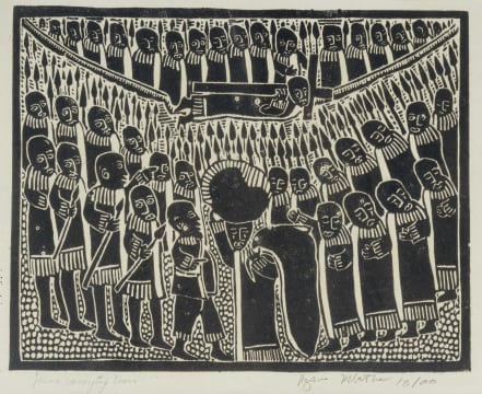 Azaria Mbatha; Jesus Carrying Cross