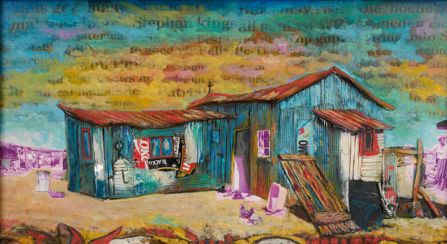 Willie Bester; Untitled (Township II)