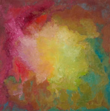Lettie Gardiner; Abstract in Red and Yellow