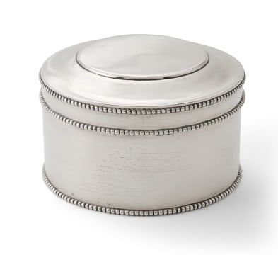 A Dutch silver box, C.J. Begeer, .833 standard, c.1868-1919