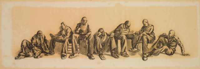 Sidney Beck; Seated Figures