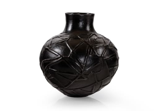 Penny Gumbi (1962- ); Uphiso with applied 'woven' design