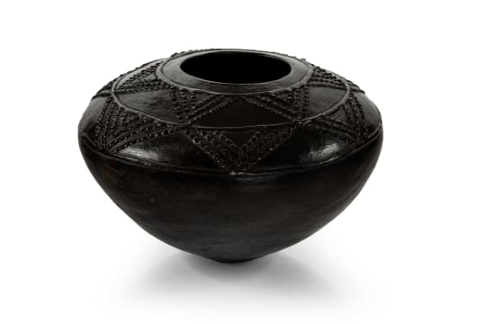 Penny Gumbi (1962- ); Large vessel with applied relief design