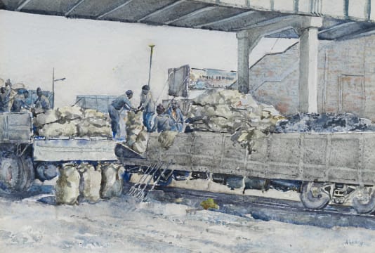 Durant Sihlali; Loading Coal