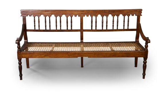 Transvaal tambotie rusbank, South Africa, late 19th century